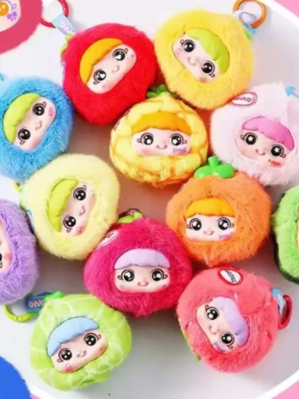 Yaya Fun Fruits Plush Pendants β 8 Blind Boxes (Sealed) - Picture 3 of 3